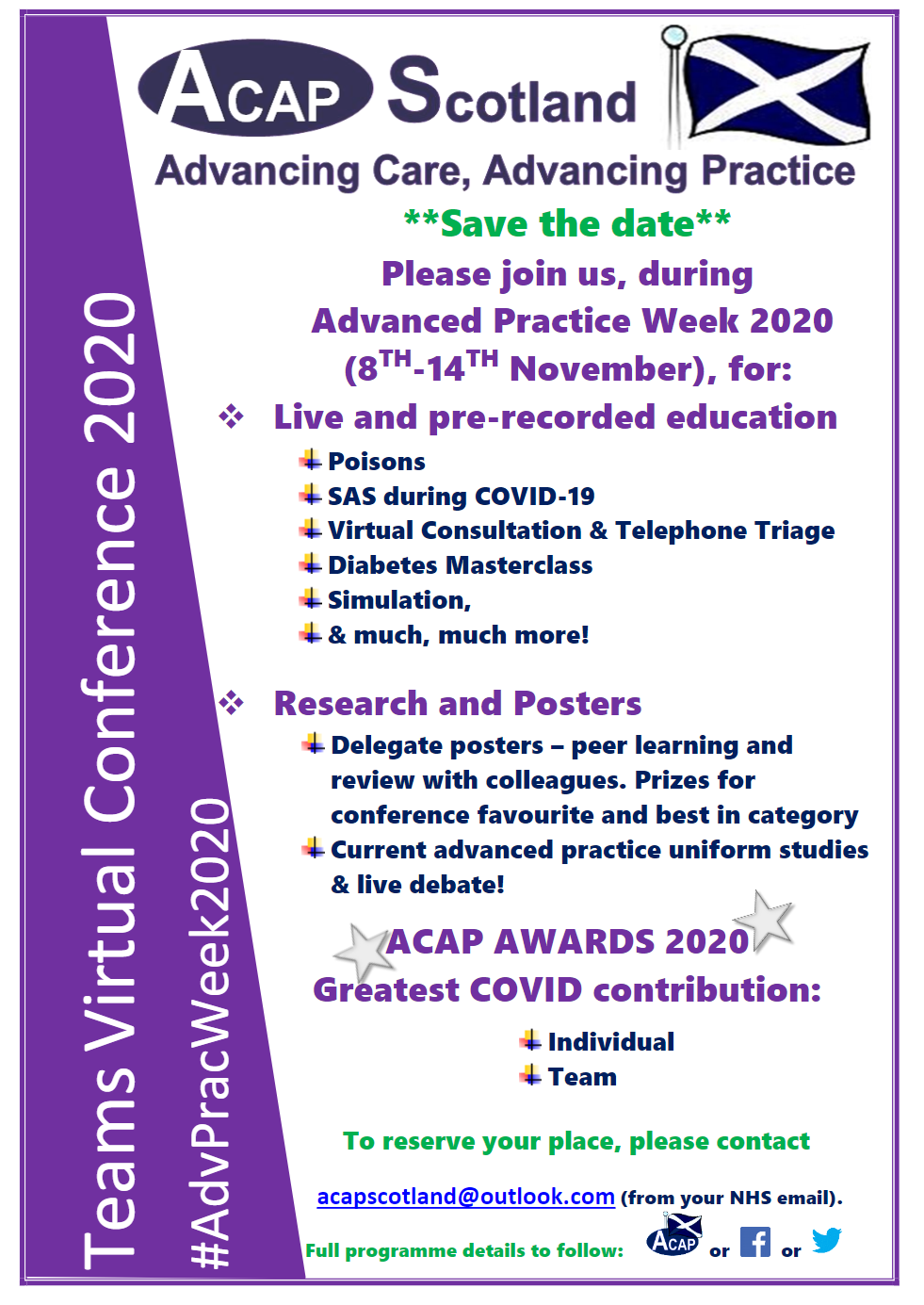 ACAP Conference 2020 ACAP Scotland